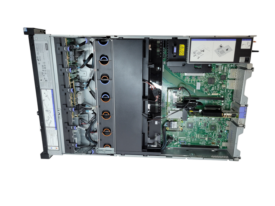Lenovo SystemX 3650 M5 - Xeon E5-2630 v4 64GB DDR4 AVAGO M5210 2x 900W PSU %
