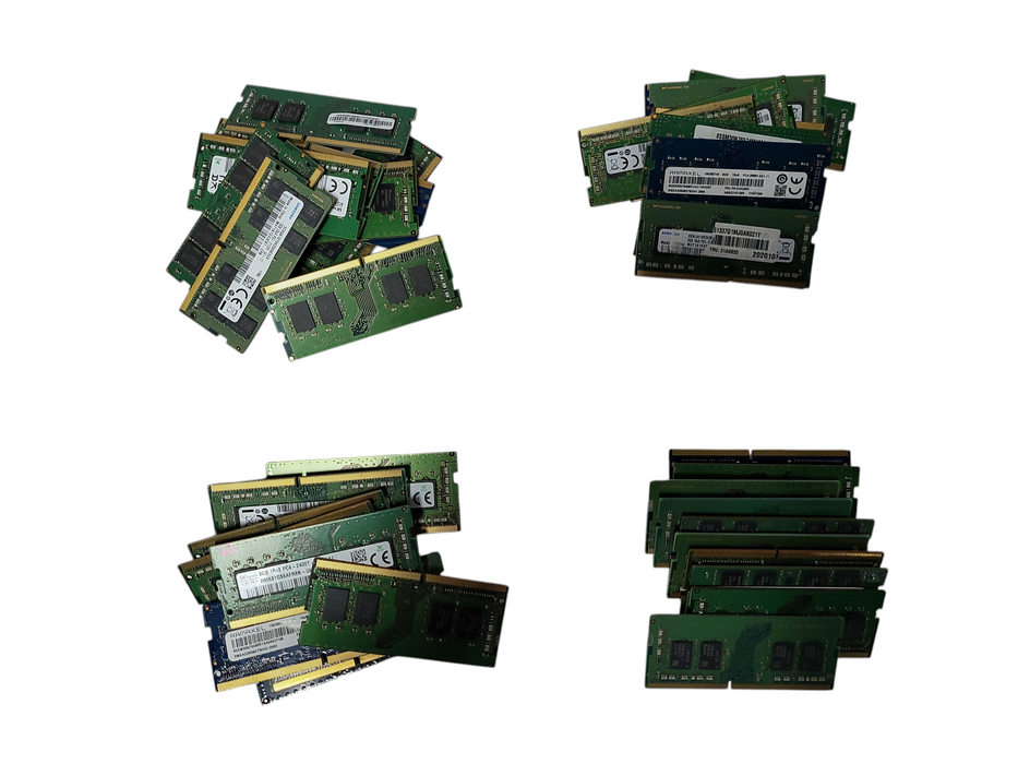 Lot of 40x Various Brands 8GB PC4 SODIMM (Laptop RAMs)  $