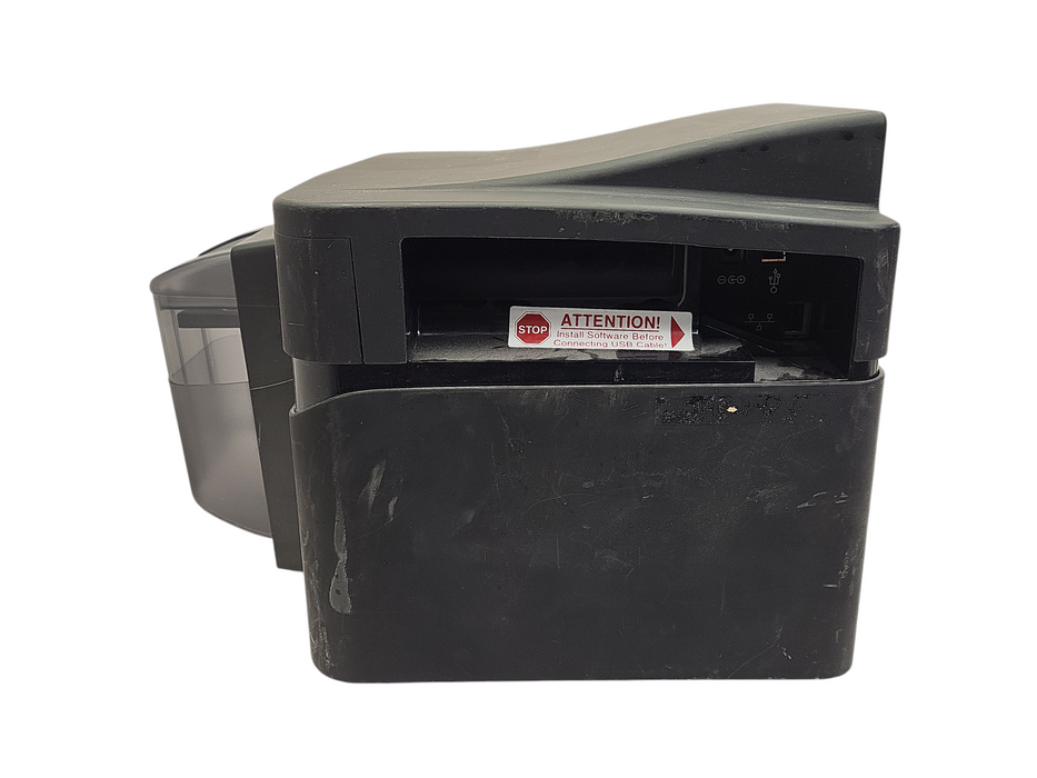 Fargo DTC4250E Color ID Card Printer HID Single-Sided NO AC/Ribbon Q$