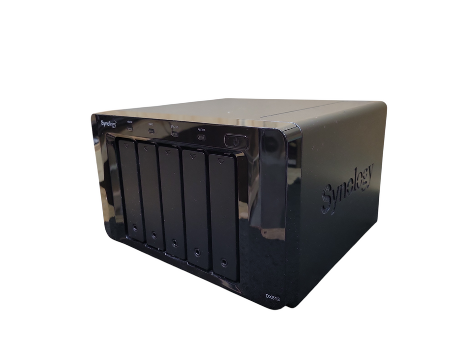 Synology DX513 NAS Disk Expansion Unit 5-Bay 5x 1TB HDD !