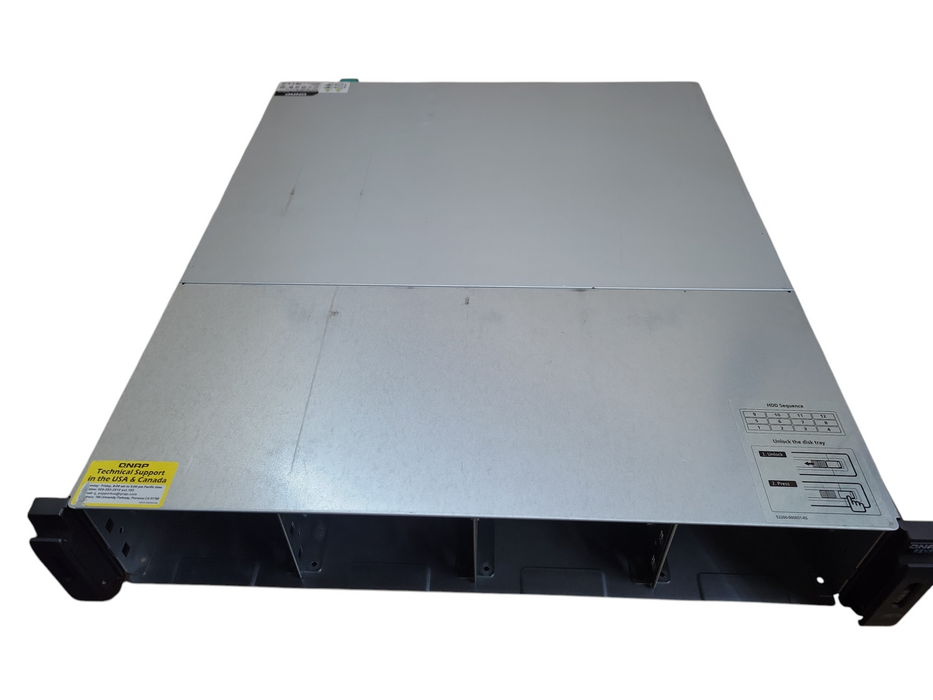 QNAP REXP-1200U-RP 12-Bay 2U Rackmount Expansion Unit No Caddies !