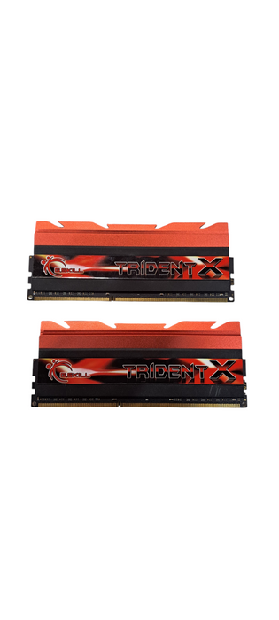 G.Skill RipjawsX F3-2400C10D-16GTX 16GB (2×8GB) DDR3-2400 PC3-19200 CL10