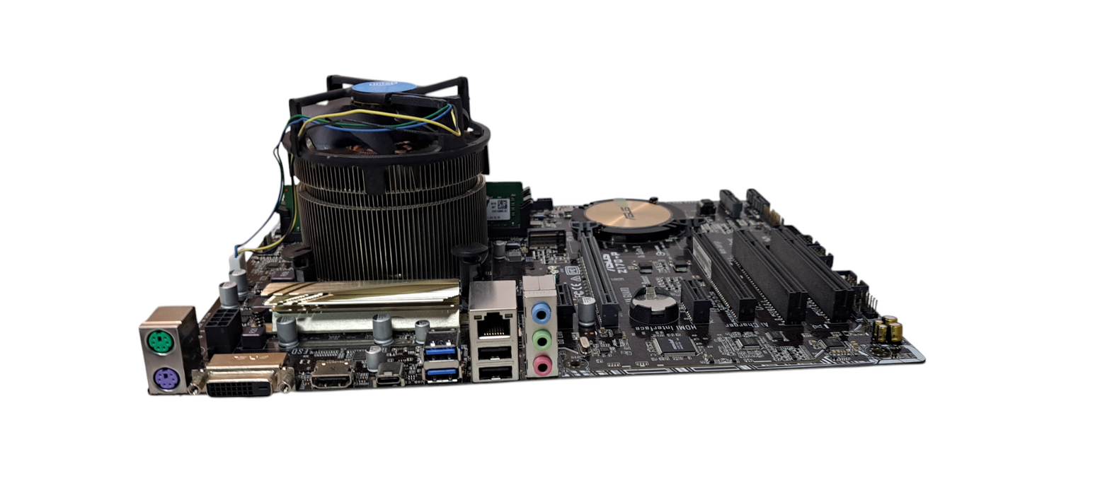 ASUS Z170-P Motherboard W/ i7-6700K CPU|4GB DDR4 RAM|No Shield/Plate