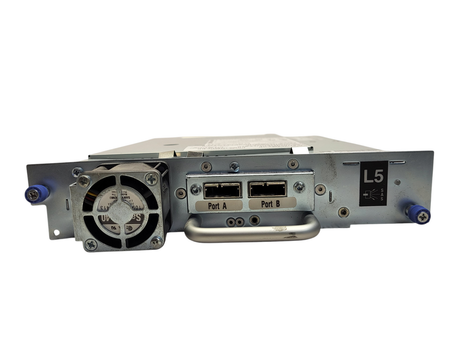 IBM LTO-5 SAS HH Tape Drive Loader Library 46X6073 READ $