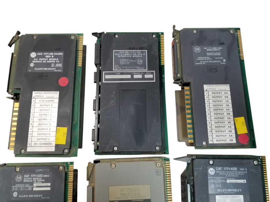 Lot 45x Allen-Bradley Input / Output Modules Cat. No. 1771 *READ*