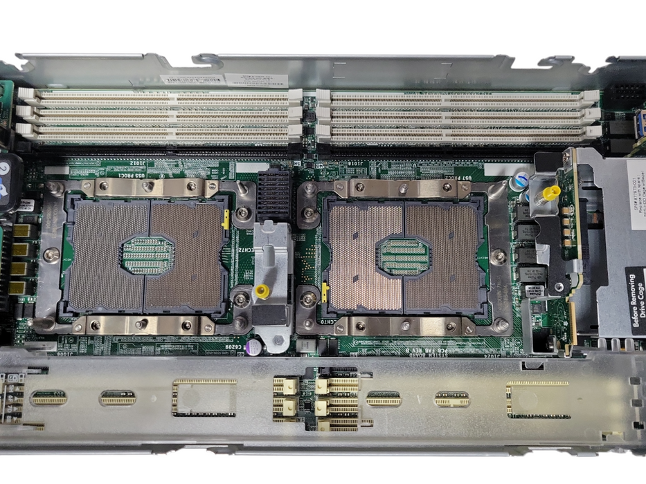 HP Proliant BL460 G10 Blade Server barebone w/ CPU Heat sinks No CPU/RAM/HD _
