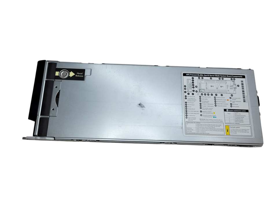 HPE ProLiant 460c Series Gen 10 Blade Server - Barebones + Heatsinks Q%