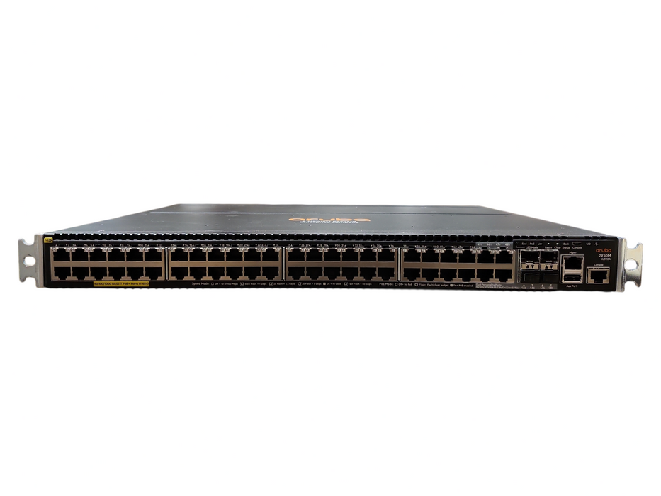 Aruba JL322A 2930M 48G PoE+ with 2-Port w/ StackModule JL325A & 2x PSU