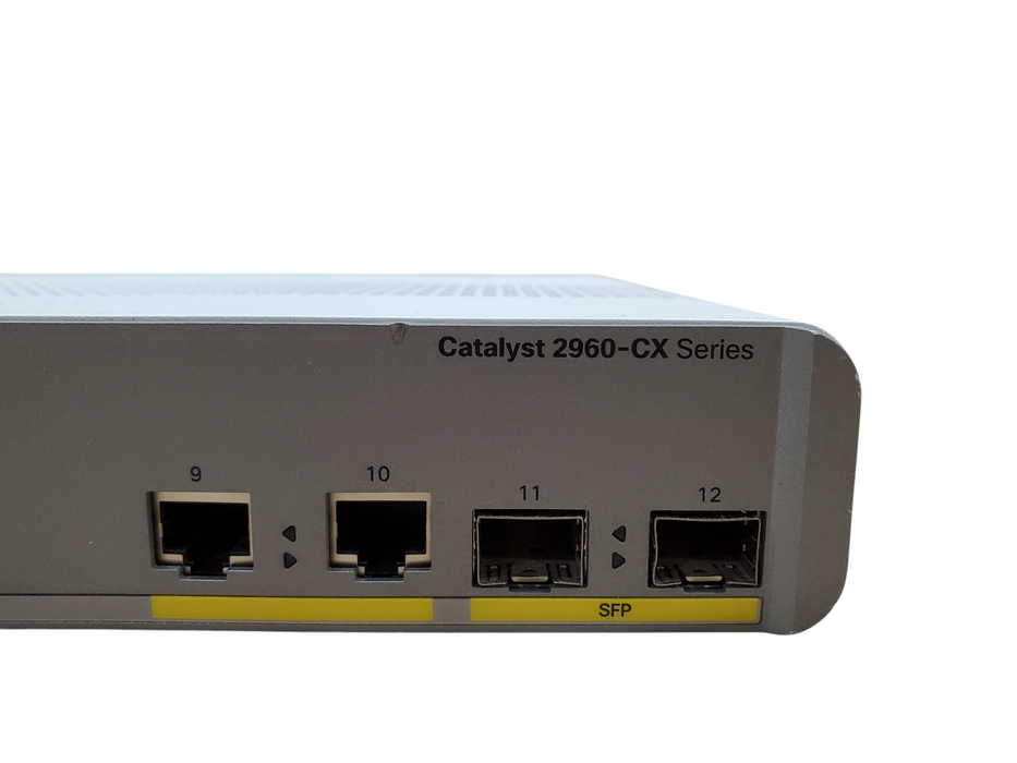 Cisco WS-C2960CX-8PC-L V03, 8-Port Gigabit Managed Silent Switch w/ 2x SFP