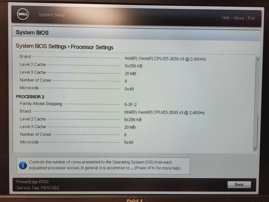 Dell PowerEdge R530 2x E5-2630 v3 @ 2.4GHz 32GB RAM H730 Mini  $