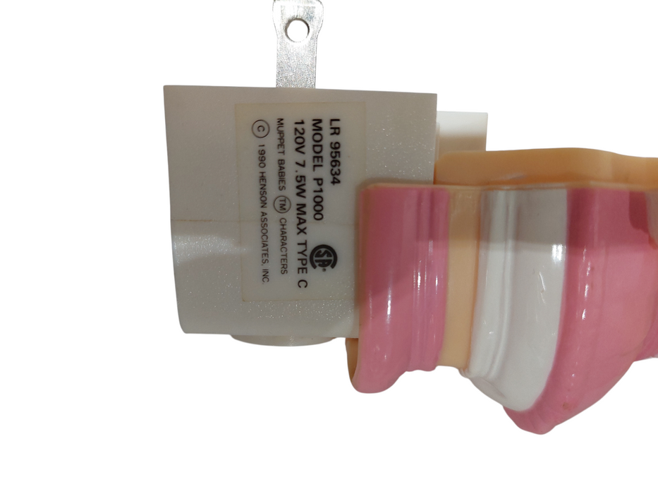 1990 Jim Henson Little Miss Piggy Nightlight Model: LR 96534 =