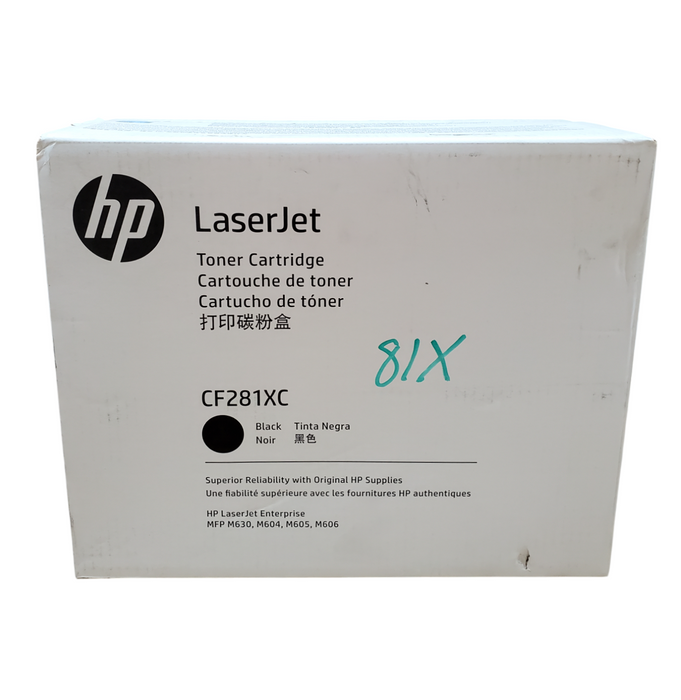 NEW - HP LaserJet CF281XC Black Toner Cartridge