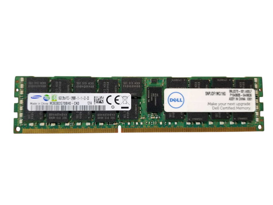 Samsung 16GB DDR3 2Rx4 PC3-12800R-11-11/12-E2-D3 DDR3 Server RAM Q