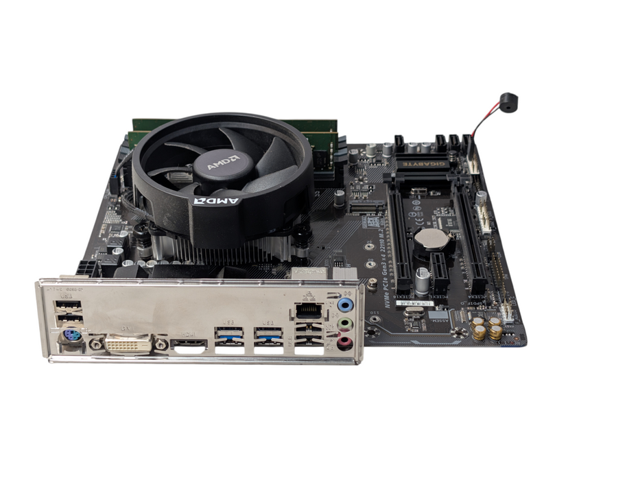 GIGIABYTE GA-AB350M-DS3H AMD Ryzen 3 2200G 16GB RAM AM4 Motherboard Combo -