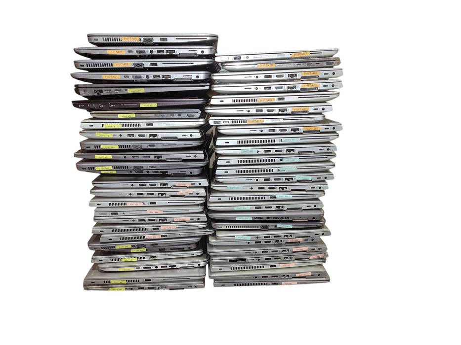 Lot 51x B-Grade HP EliteBook 6-8Gen Laptops (PHP7-10)