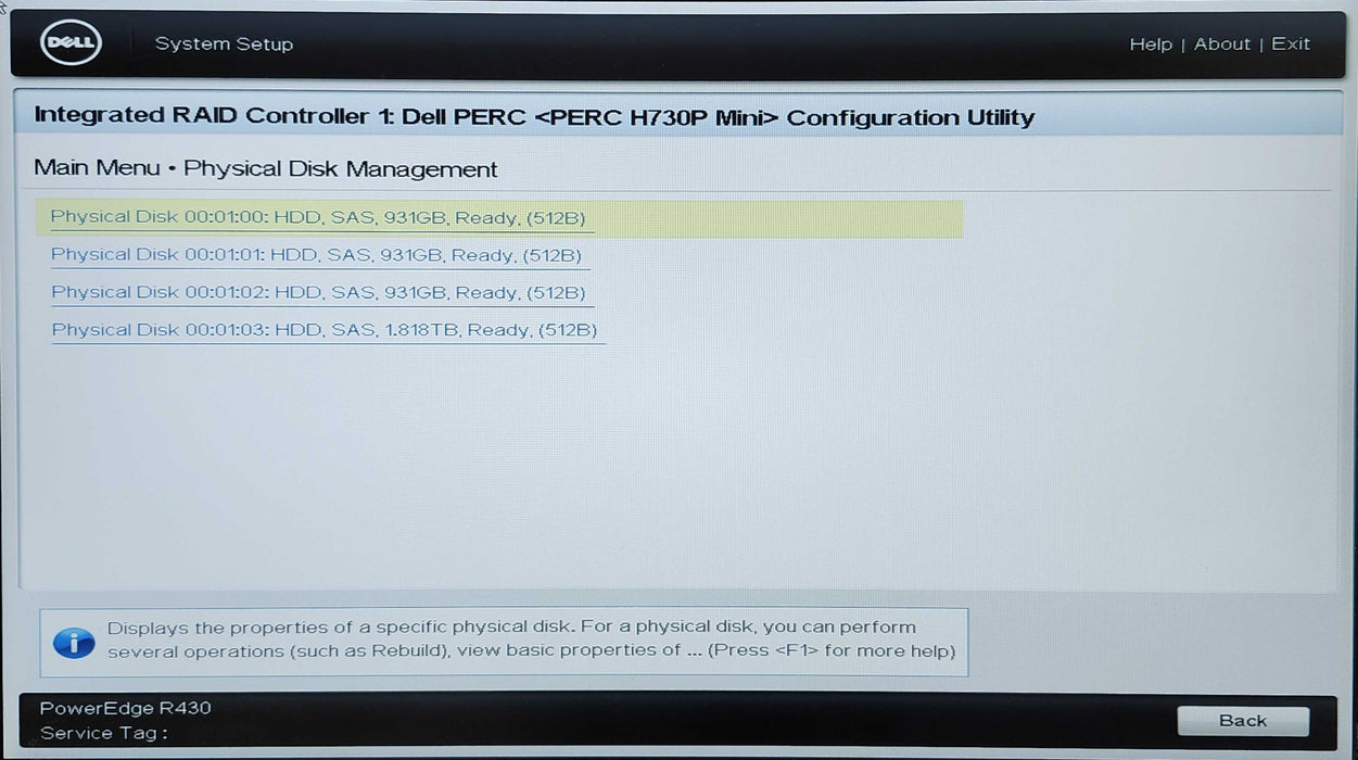 Dell PE R430 1U 8x2.5", 2x Xeon E5-2620v3, 48GB DDR4, 3x1TB & 1x 2TB SAS