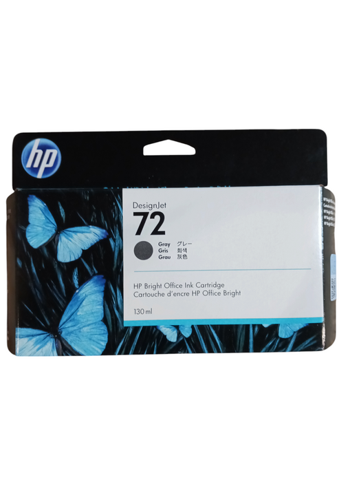 Genuine HP 72 Gray DesignJet Ink Cartridge 130-ml New (C9374A)