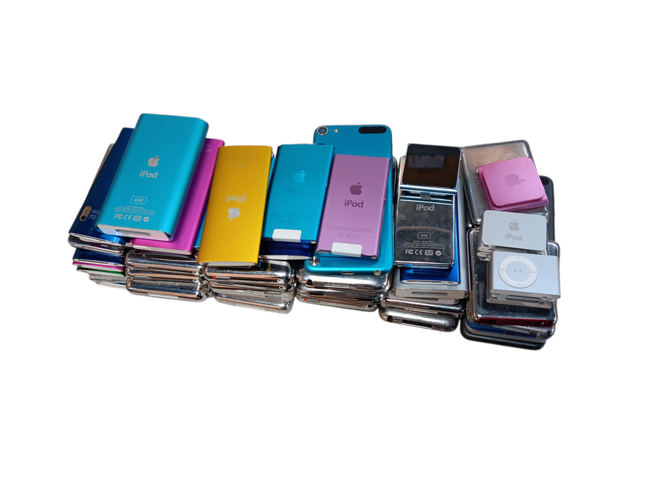 Lot of 65x Mixed Apple iPods [AS-IS]