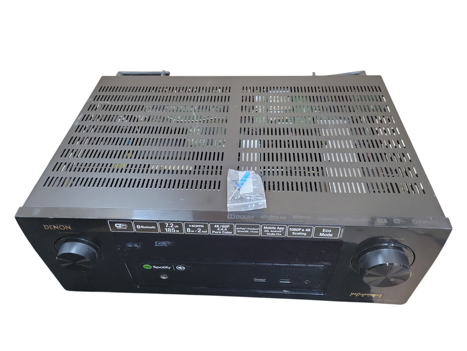 Denon AVR-X2100W 4K 7.2 Network AV Receiver - No Remote !
