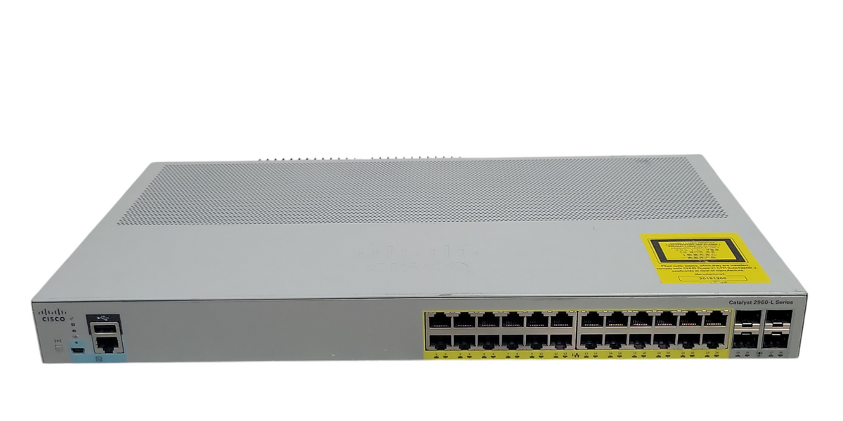 Cisco Catalyst WS-C2960L-24PS-LL 2960-L Gigabit PoE Network