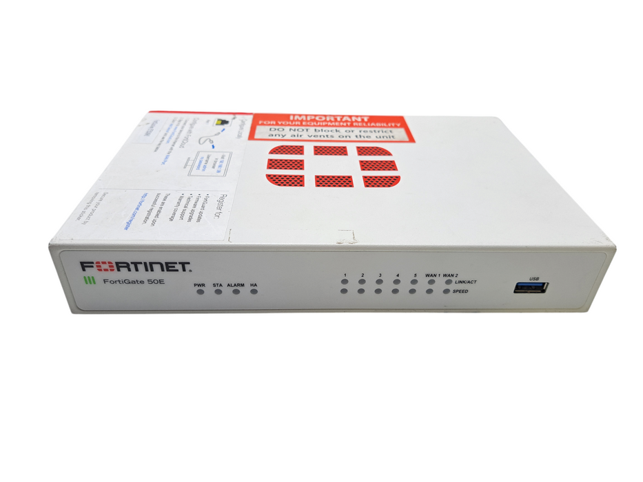 Fortinet FortiGate 50E FG-50E | Network Security Firewall *READ*