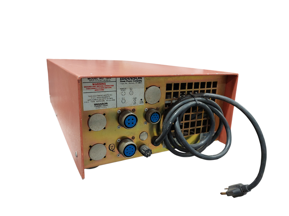 Vintage Branson Ultrasonic Power Supply Sonic Power Company Model: 184V  =