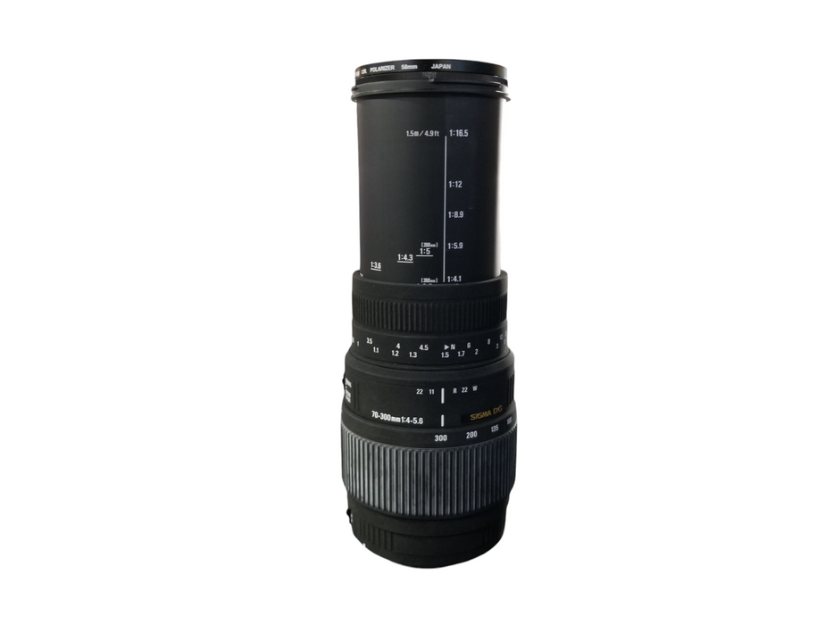 Sigma DG 70-300mm 1:4-5.6 Macro Zoom Lens, Mount AF/M Normal/ Macro