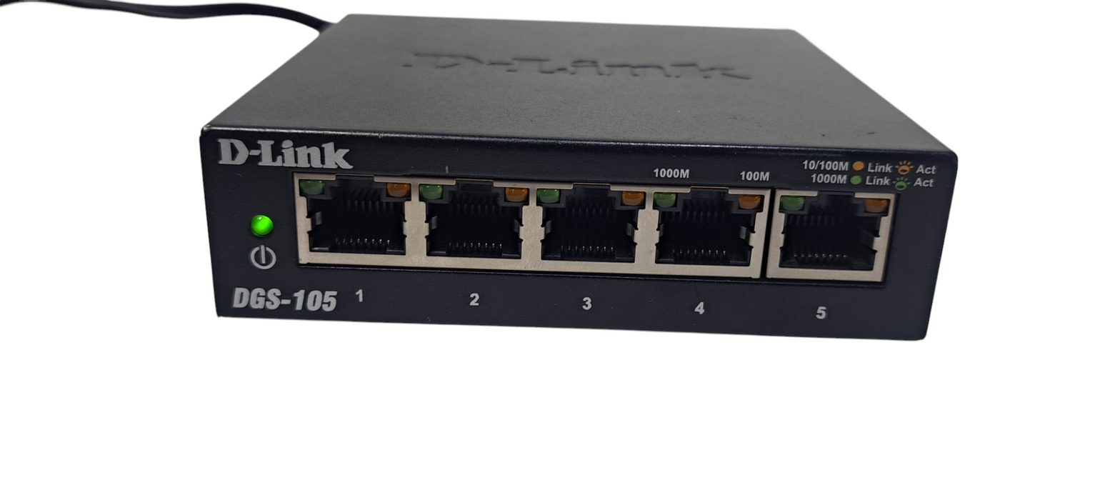 D-Link DGS-105GL - Switch Black