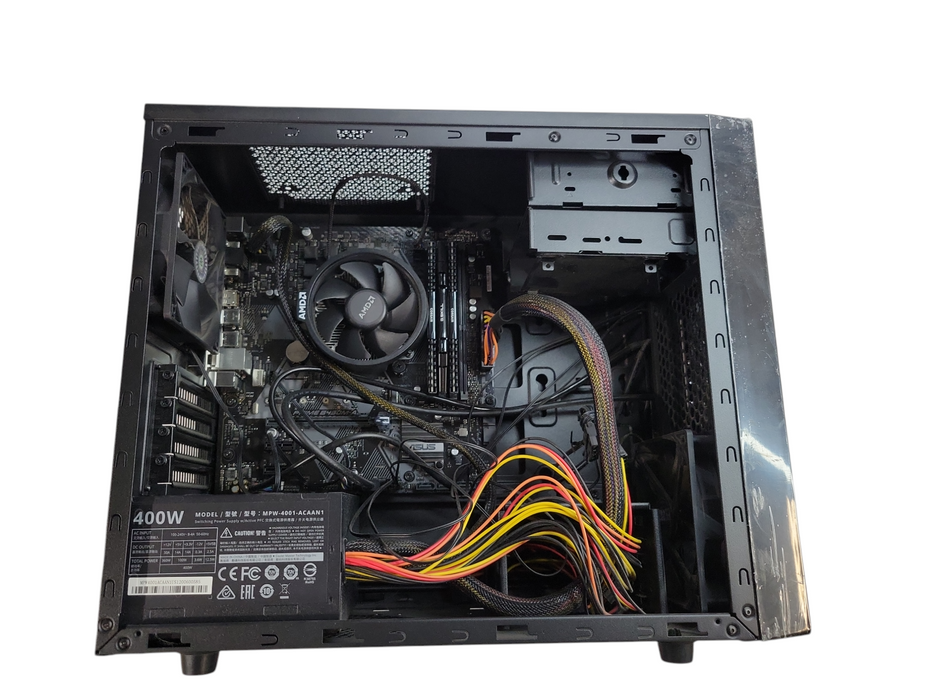 AMD Ryzen 3 3200G ASUS PRIME B450M-A 24GB DDR4 NO HDD 400W PSU %
