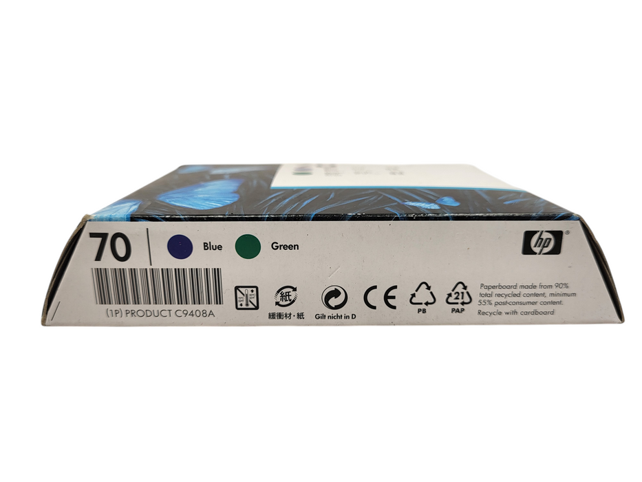 HP PRINTHEAD 70 C9408A BLUE / GREEN DESIGNJET NEW IN BOX Q$