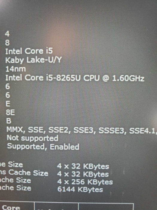 Lenovo ThinkPad T490 14.0'' FHD Core i5-8265U 8GB 256GB SSD   Lap200