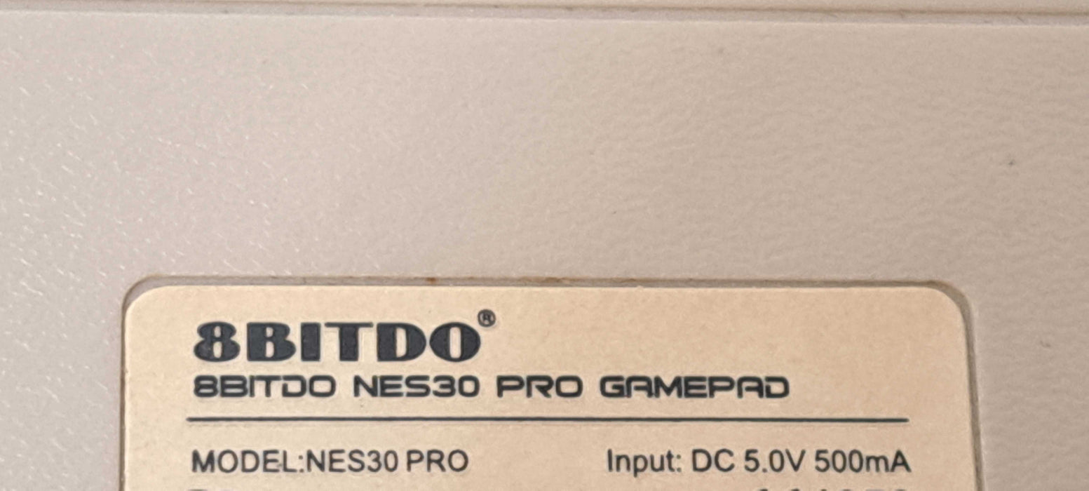 8BITDO NES30 Pro Bluetooth Controller | READ