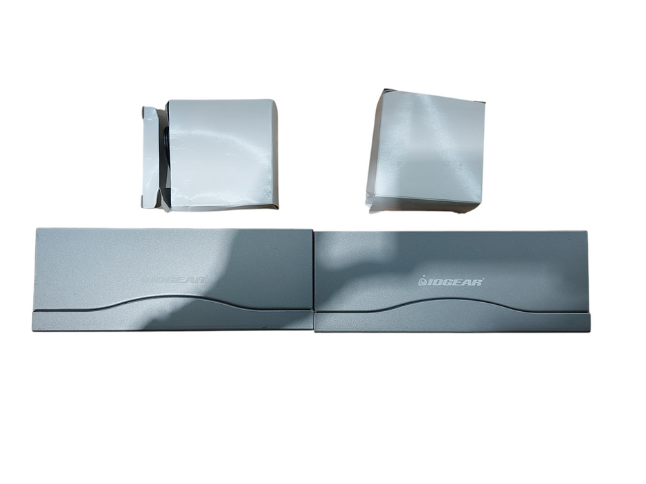 Lot 2x Iogear GCS1764 Miniview DVI 4-Port USB KVMP Switch with Audio Seal