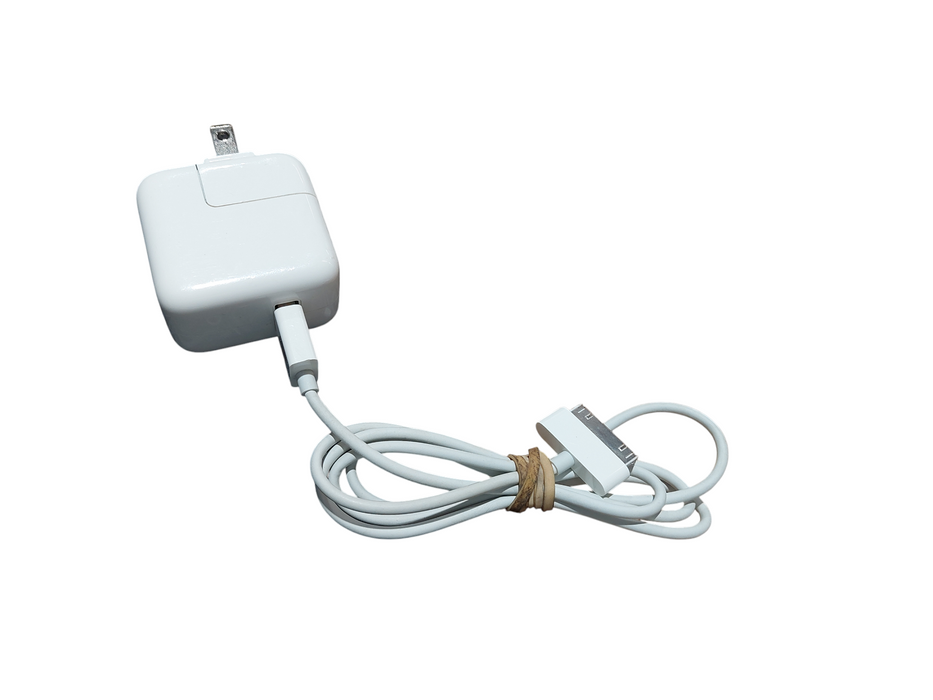 Apple A1357 10Watt USB Power Adapter with Old Apple Charger on it  =