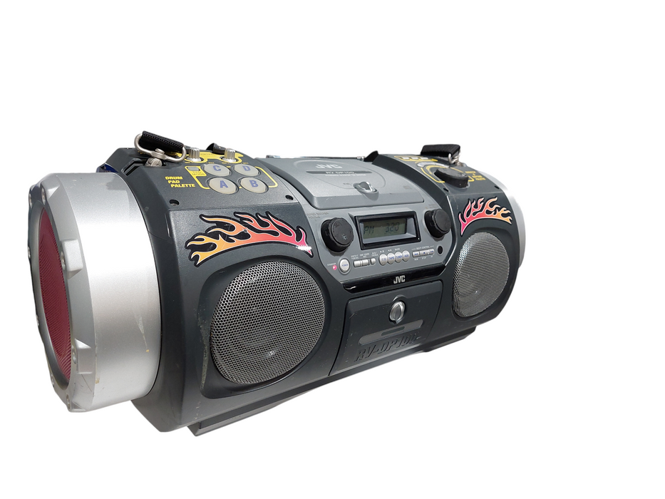 JVC Powered Woofer CD System  Model: RV-DP100 =