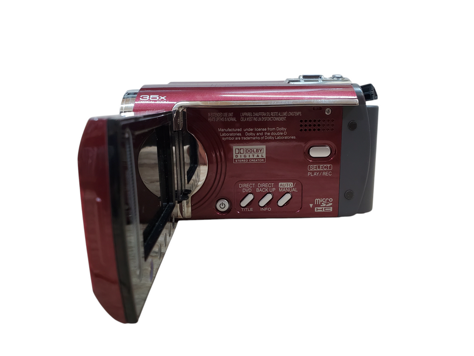 JVC Everia Hard Disc Camcorder GZ-MG330RU w/ Battery & Case