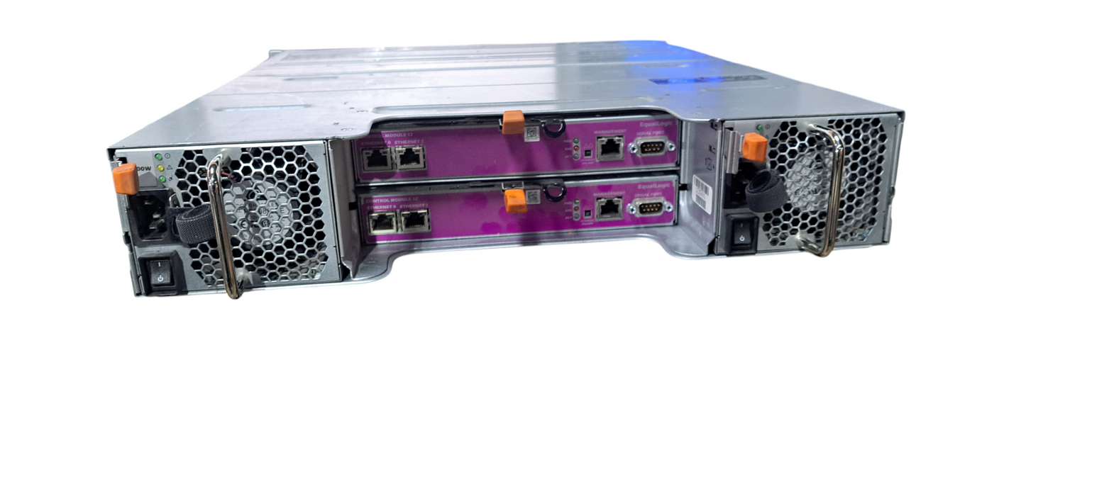 DELL EqualLogic PS4100 E03J 12 Bay w/ 2x Control Module 12 & 2x700W