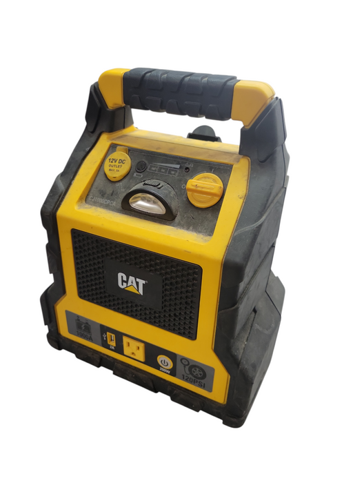 CAT CJ1000DCP 1000 Peak Amp Jump Starter Power Station Air Compressor *READ %