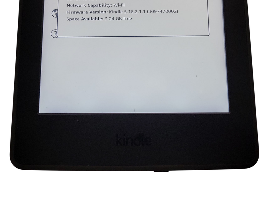 Amazon Kindle Paperwhite - 4GB - Black