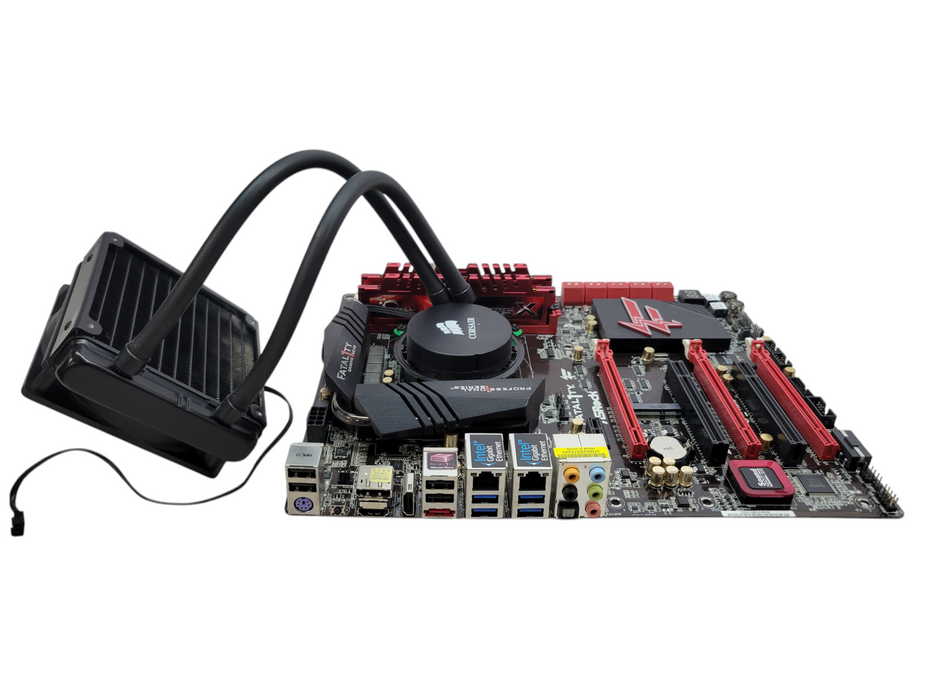 Intel Core i7-4770 ASRock Z87 Professional P1.50 16GB DDR3 + Liquid Cooling %