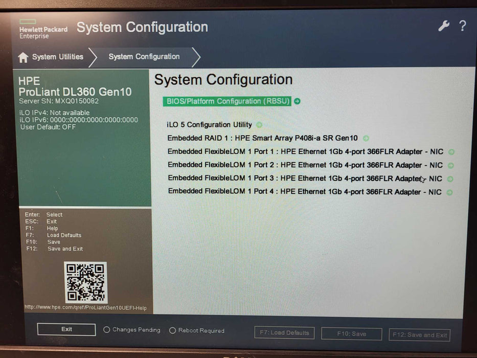 HPE DL360 Gen10 Xeon Silver 4208 16GB DDR4 P408i-a SR Gen10 2x500W PSU $