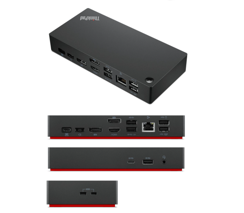 Lenovo ThinkPad Universal USB-C Dock Station 40AY0090US (Factory Sealed) Q