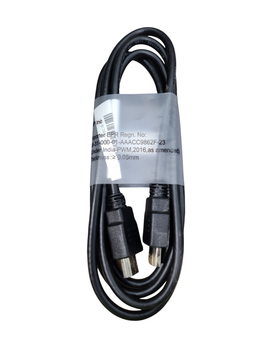 LOT 2x HP 6' Male to HDMI Male Cables 4K UHD HD HDMI Cords Q