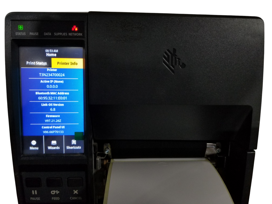 Zebra ZT231 Thermal Transfer Printer - Powers On - For Parts/Repair