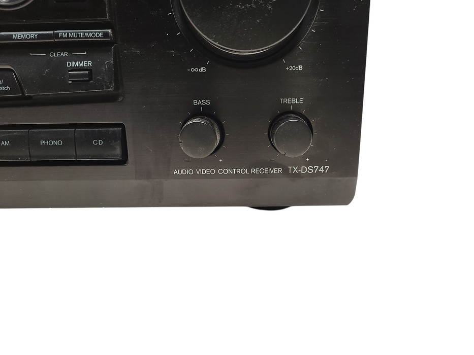 Onkyo TX-DS747 Receiver w/ Dolby Digital 5.1 Ch Sound NO REMOTE READ $