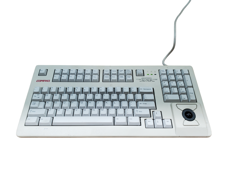 Compaq MX 11800 Mechanical PS2 Keyboard with Trackball - 185152-406
