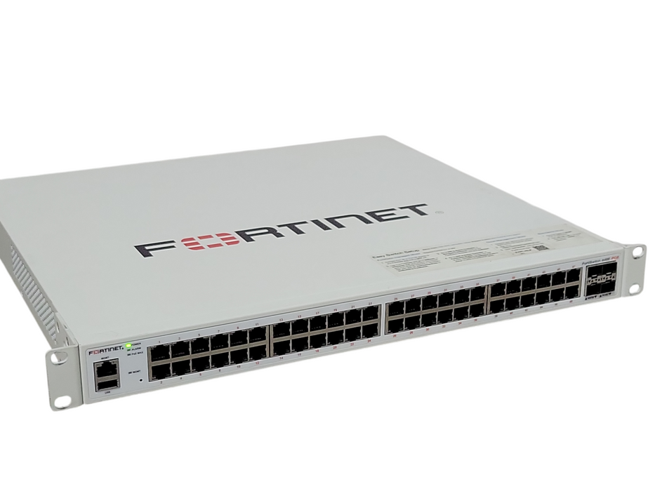 Fortinet FortiSwitch FS-448E-POE 48 Ports Rack Mountable Poe Switch _