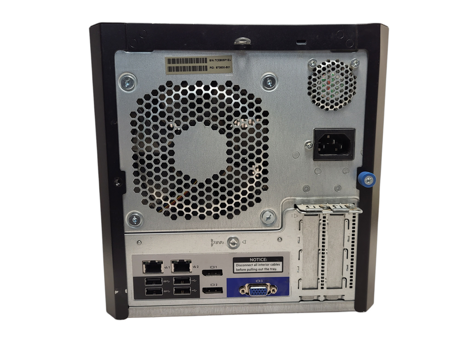 HPE ProLiant MicroServer Gen10 AMD Opteron X3216 1.6GHz CPU 16GB DDR4 $