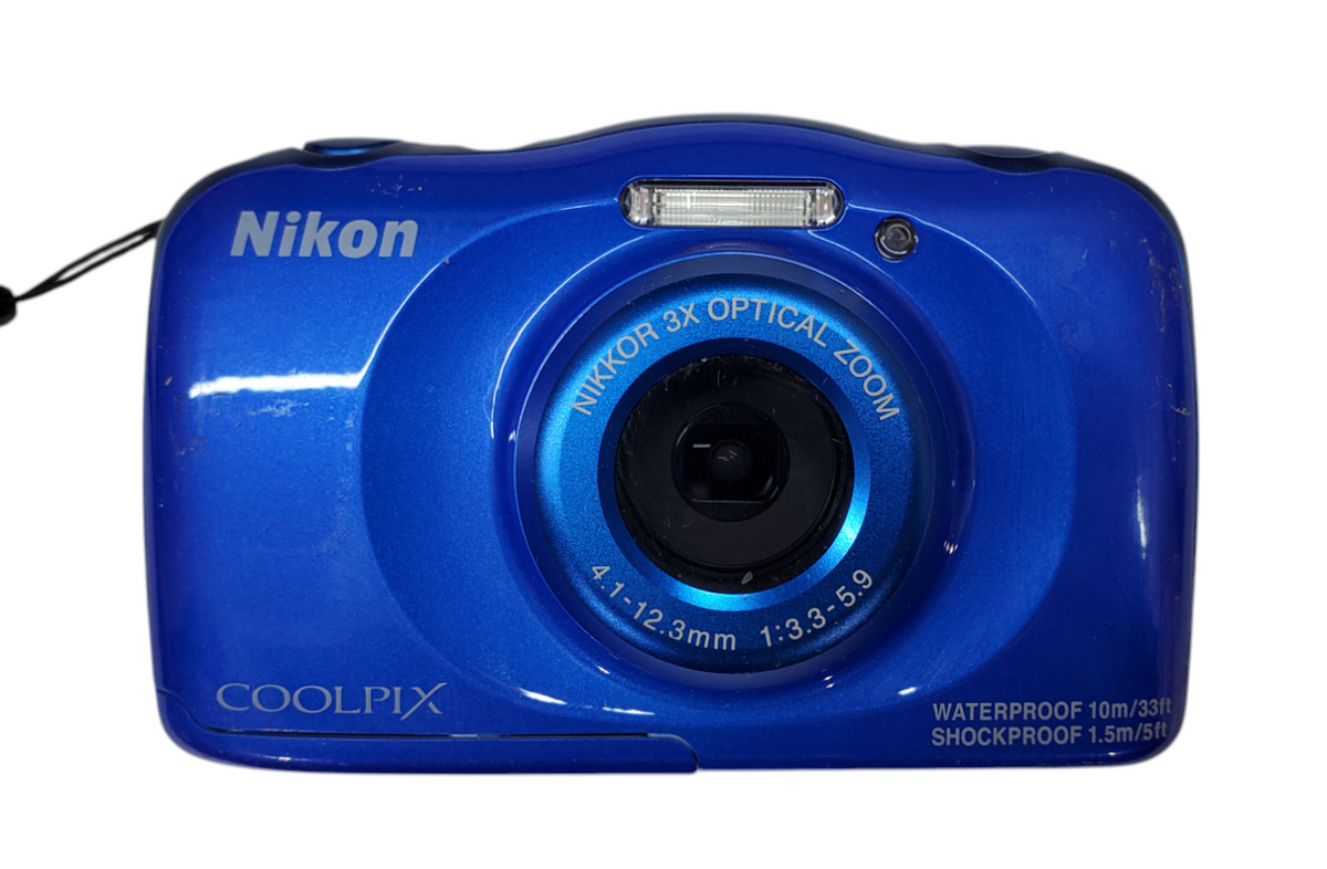 Nikon Coolpix S33 13.2MP Waterproof Digital Camera w/ Battery