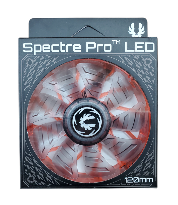 New | Spectre Pro LED 120mm Fan | BFF-LPRO-12025R-RP Q